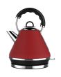 Linsar PK117RED Cordless Pyramid Kettle