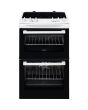 Zanussi ZCV46050WA 55Cm Electric Double Oven With Ceramic Hob