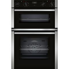 Neff U1ACE2AN3B Built In Electric Double Oven - Stainless Steel