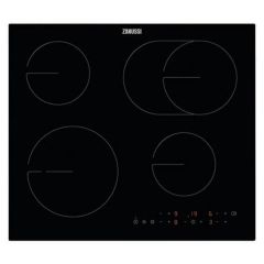 Zanussi ZHRX643K 59Cm Ceramic Hob - Black