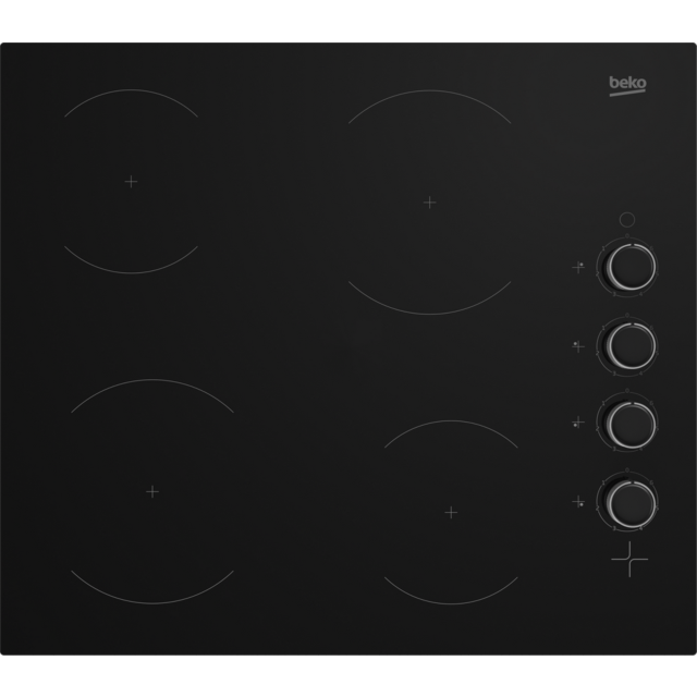 Beko CIHYV21B 58Cm Ceramic Hob - Black