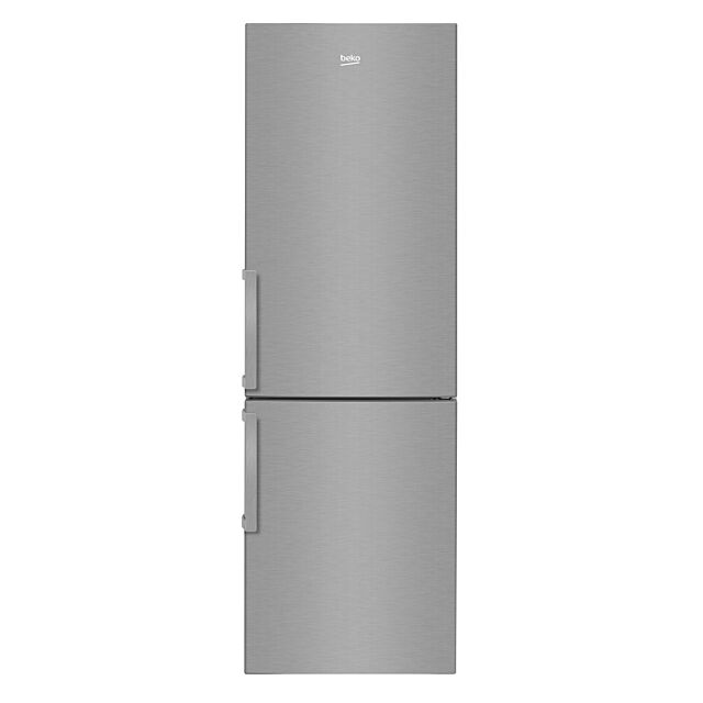Beko CSP1685PS Tall Static Fridge Freezer - Stainless Steel