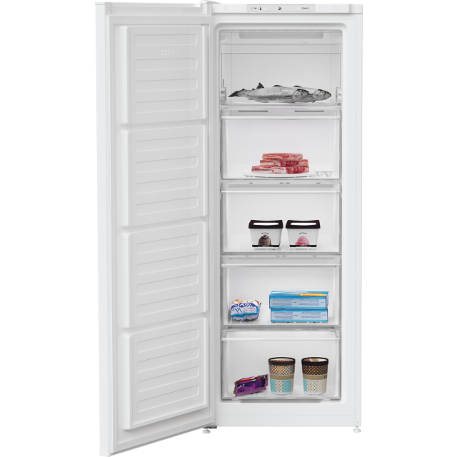 Beko FNE4545W Freestanding Tall Frost Free Freezer - White