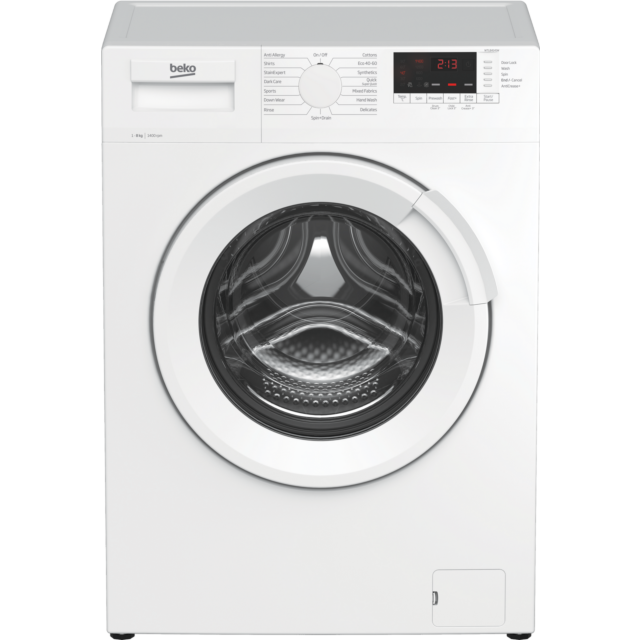 Beko WTL84141W 8Kg 1400 Spin Washing Machine