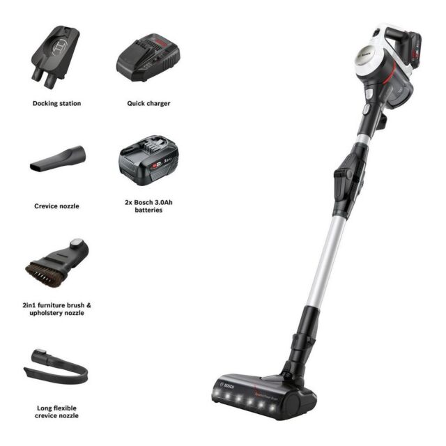 Bosch BCS712GB Cordless Vacuum Cleaner - White
