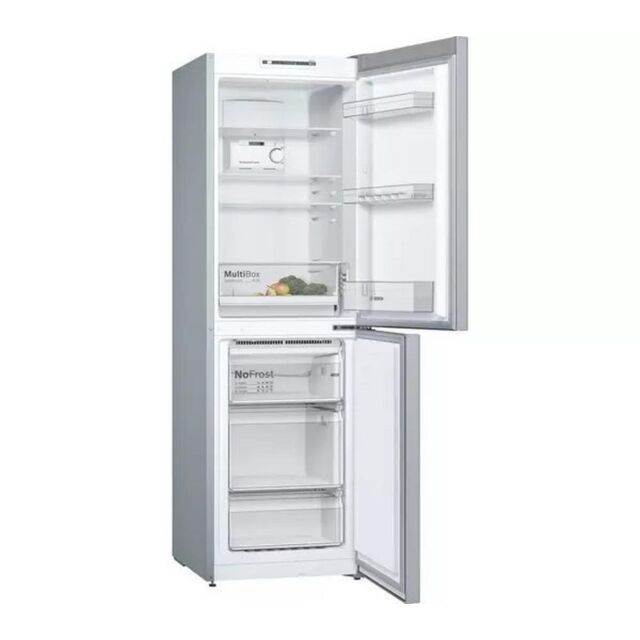 Bosch KGN34NLEAG 60Cm Frost Free Fridge Freezer Silver
