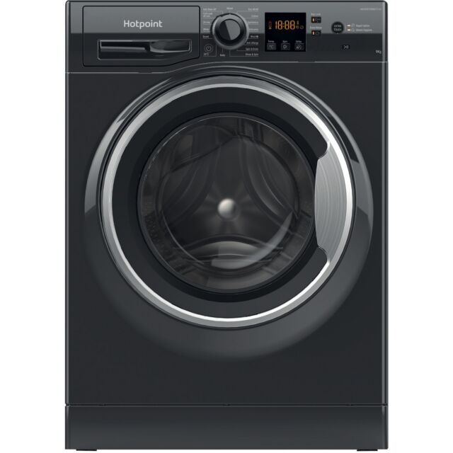 Hotpoint NSWF946BSUK 9Kg Washing Machine Black