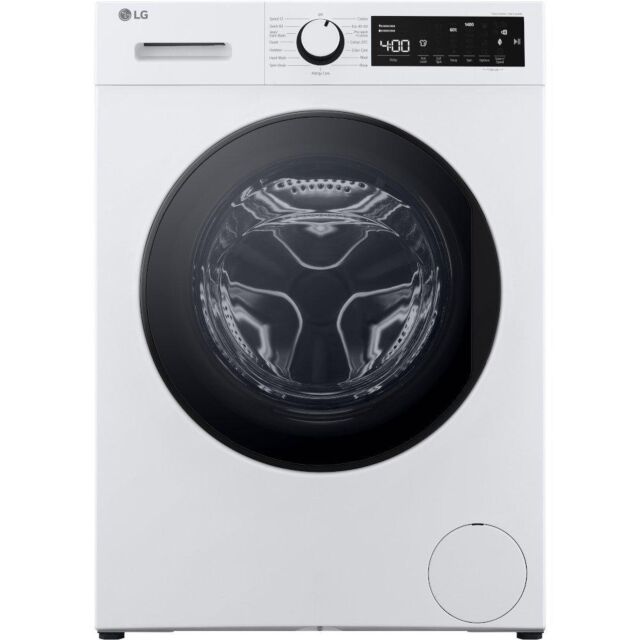 LG F4T209WSE 9Kg 1400 Spin Washing Machine - White