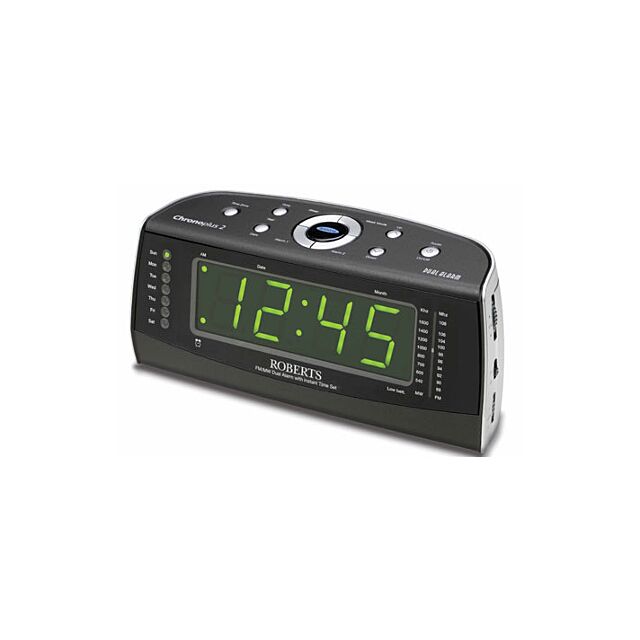 Roberts CHRONOPLUS 2 Dual Alarm Clock Radio