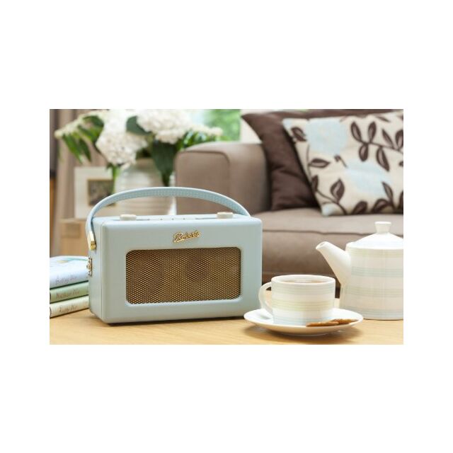 Roberts RD60DE Revival DAB FM Radio Duck Egg